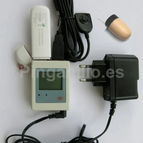 Pinganillo con Cámara Servidor IP