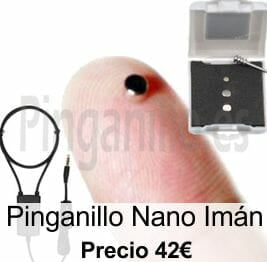 Pinganillo Nano Iman para examenes